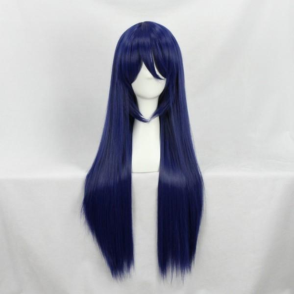 園田海未wig 長さ約80cm cosplay wig 専用ネット付き Love Live ラブライ...