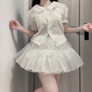 パニエ レディース ボリューム チュール ミニ...の詳細画像2
