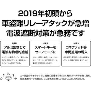 リレーアタック対策 スキミング防止 電波遮断ポ...の詳細画像3