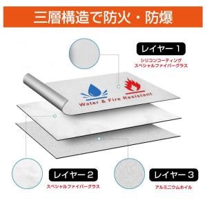モバイルバッテリー 発火防止 防火 発火 ケー...の詳細画像3