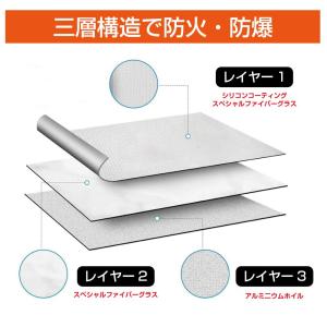 モバイルバッテリー 発火防止 防火 発火 ケー...の詳細画像3