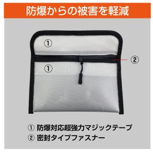 モバイルバッテリー 発火防止 防火 発火 ケー...の詳細画像4
