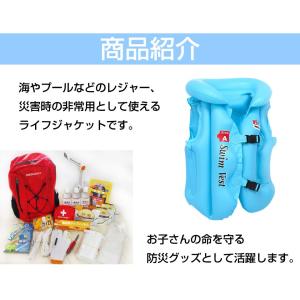 子供用 ライフジャケット 全3サイズ3色 CZ...の詳細画像1