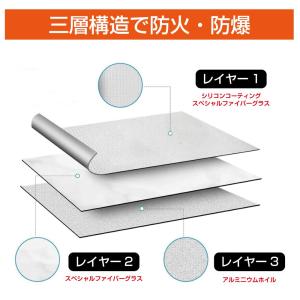 モバイルバッテリー 発火防止 防火 発火 ケー...の詳細画像3