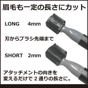 メンズ多機能フェイスシェーバー 日本製電池・替...の詳細画像2