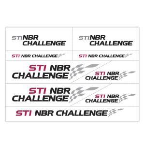 STI NBR CHALLENGE 転写 ステッカー シール 車 スマホ STSG14100210 メール便(ネコポス)送料無料