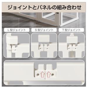 ペットケージ ペットサークル 犬 ドア付き ペ...の詳細画像4