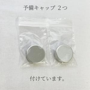 ハーバリウム 瓶 円柱型 114ml キャップ...の詳細画像3