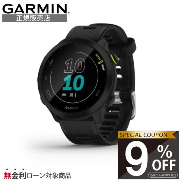 010-02562-40 ForeAthlete 55 Black ガーミン【GARMIN】正規販売...