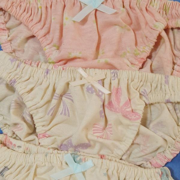 レディース (Mサイズ /フレッシュピンク) キッズ柄プリントシリーズ インゴム ローライズ コット...