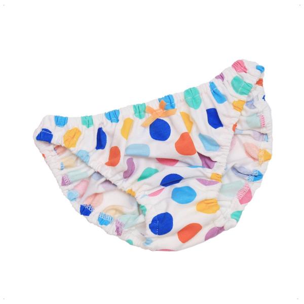 レディース カラフル水玉プリント ベア天  ローライズ ショーツ パンティー かわいい 小さいパンツ...