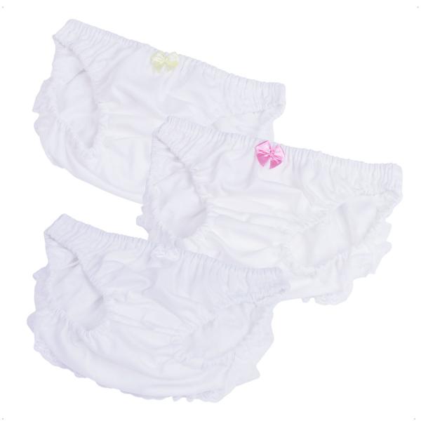 レディース バックフリルレース スムースニット  縞パン ローライズ ショーツ パンティー  小さい...