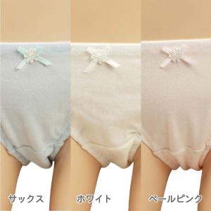 レディース プチフラワーモチーフ 天竺ショーツ...の詳細画像1