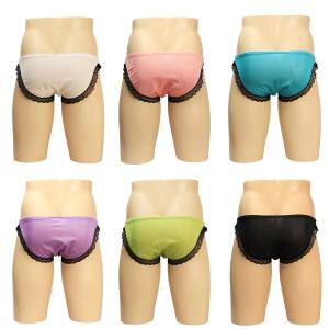 メンズ 足ぐりレース トリコット インゴム ス...の詳細画像3