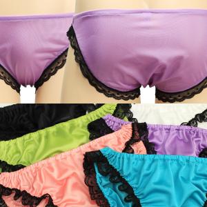 メンズ 足ぐりレース トリコット インゴム ス...の詳細画像5