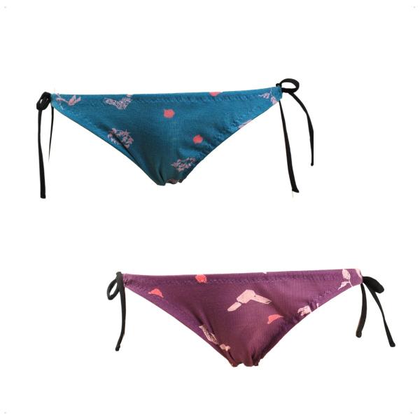 メンズ 横ひも コスメティックプリント フライスニット  インゴム ショーツ コットン 男性 下着 ...