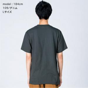Tシャツ メンズ 半袖 無地 厚手 綿100%...の詳細画像5