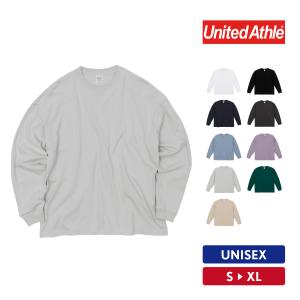 Tシャツ メンズ 長袖 無地 UnitedAthle（ユナイテッドアスレ） ビッグシルエット ロングスリーブTシャツ 5509-01｜grafit