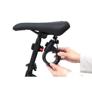 ワイヤーロック 自転車 鍵 カギ ロック ワイ...の詳細画像1