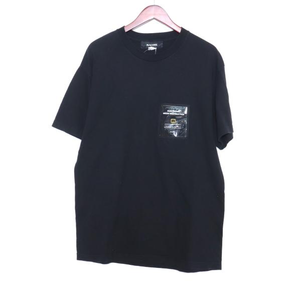 AVALONE 半袖ポケットデザインTシャツ サイズ3 ブラック A-18-19-IPV-SP アバ...