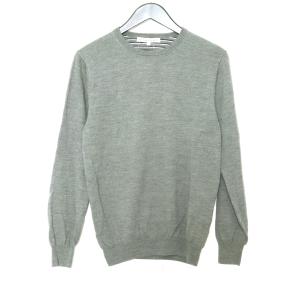 UNITED ARROWS GREEN LABEL RELAXING ウールニット グレー S ユナイテッドアローズ グリーンレーベルリラクシング｜graiz