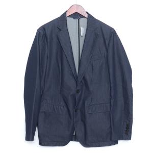 ジュンハシモト JUNHASHIMOTO LIGHT 2B JACKET(DENIM LIKE) 1031910012 テーラードジャケット インディゴ 4 /U /M｜graiz