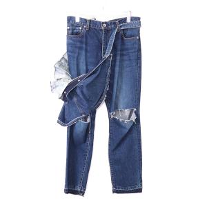 SACAI 20AW Wool Melton Pants サイズ0 ホワイト 20-02382M サカイ