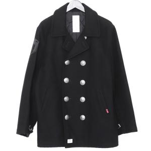 美品 ネイバーフッド neighborhood ピーコート S ブラック NEIGHBORHOOD ネイバーフッド 14AW PEA/WN-COAT 142AQNH-JKM05