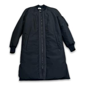 ノストラサンティッシマ NOSTRASANTISSIMA BOMBER JACKET LONG ブラック 44 /N /R｜graiz