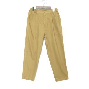 N.HOOLYWOOD 21SS 2 TUCK SLACKS サイズ38 カーキ 9211-PT03-004 エヌハリウッド タックイージーパンツ スラックス｜graiz