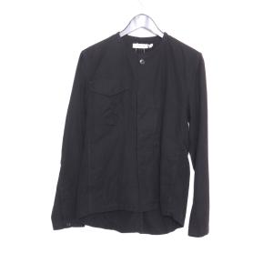 NONNATIVE TROOPER BLOUSON C/L OXFORD サイズ1 ブラック NN-J2703 ノンネイティブ トルーパーブルゾン ノーカラージャケット｜graiz