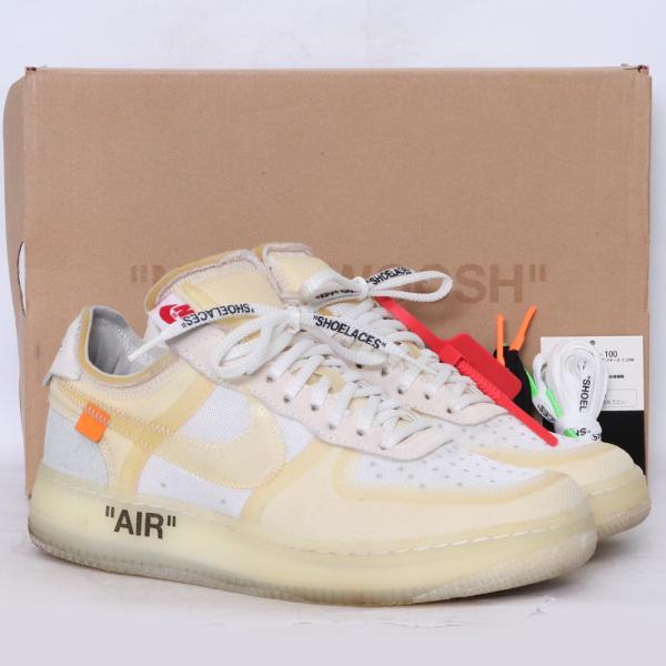 27cm NIKE × OFF-WHITE The Ten Air Force 1 Low Whit...