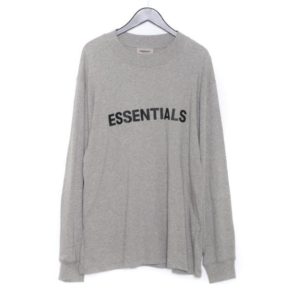 未使用 ESSENTIALS 20SS BOXY L/S TEE グレー Lサイズ エッセンシャルズ...