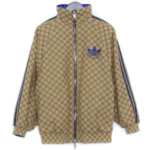 GUCCI×adidas アディダス　グッチ　ジップアップアノラック　L 中古・古着通販】GUCCI (グッチ) adidas (アディダス) GG