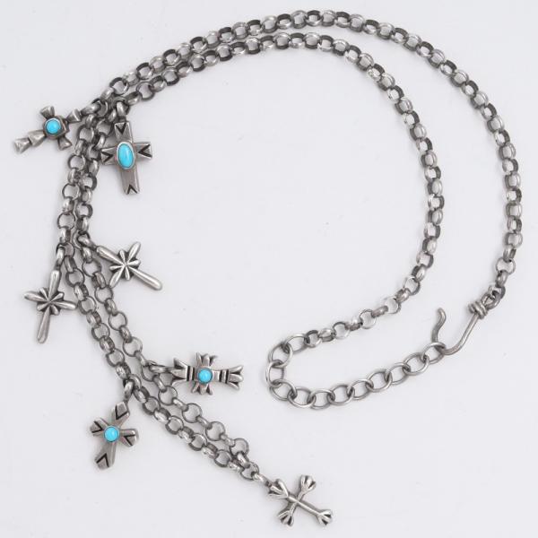 RH JEWELRY ターコイズクロスネックレス シルバー ロンハーマンジュエリー Turquois...
