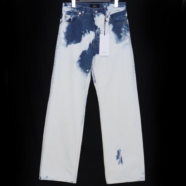 未使用 ENSOU. Big-E 4PK Jeans-Bleached Hand Bleach サイ...