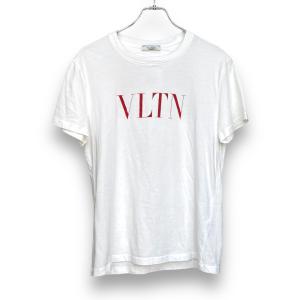 VALENTINO VLTN LOGO T-SHIRT サイズXS ホワイト 0000045669-01 ヴァレンティノ ロゴ 半袖Tシャツ カットソー｜graiz