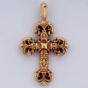 CHROME HEARTS（クロムハーツ） ネックレストップ 22K DBL CH CRS P