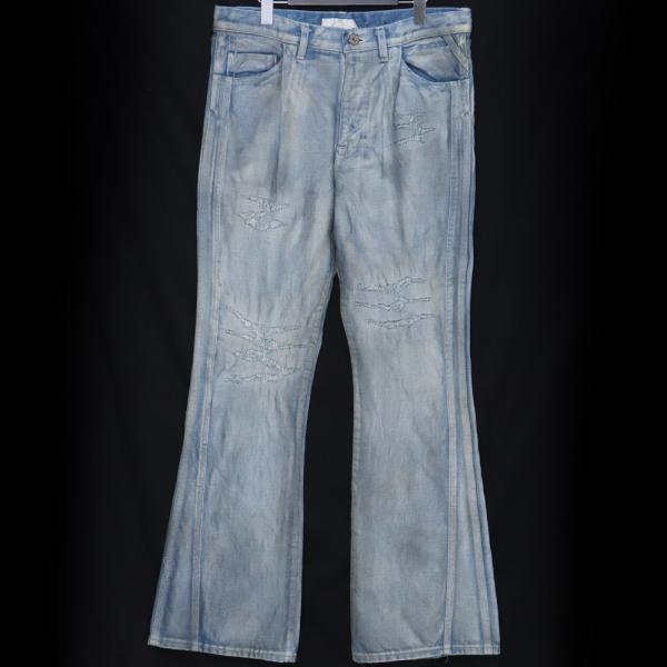 未使用 ROTOL TRIPLE SEAMS 6P DENIM FLARE BORO サイズ2 イン...