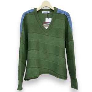 kiko kostadinov 24SS ニット セーター 48 KIKO KOSTADINOV 24SS DEULTUM UGO BLOUSON サイズ48 ブルー 00162024