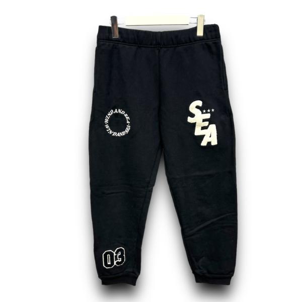 WIND AND SEA SWEAT PANTS スウェットパンツ M ブラック WDS-BYT-R...