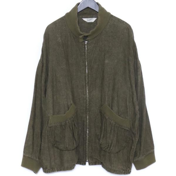 TENDERLOIN LINEN SWINGTOP JACKET Lサイズ カーキ テンダーロイン ...