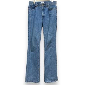 ALLEGE SEMI FLARE BLEACHING DENIM デニムパンツ サイズ3 インディゴ AL21S-PT02B アレッジ セミフレアデニム ブーツカット｜graiz