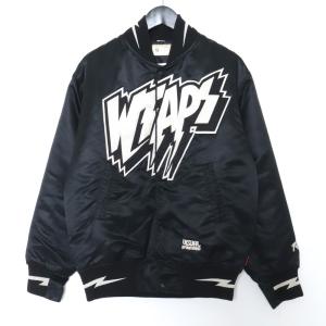WTAPS × MAJESTIC 14SS BENCH JACKET Sサイズ ネイビー 141MJMSD-JKM01