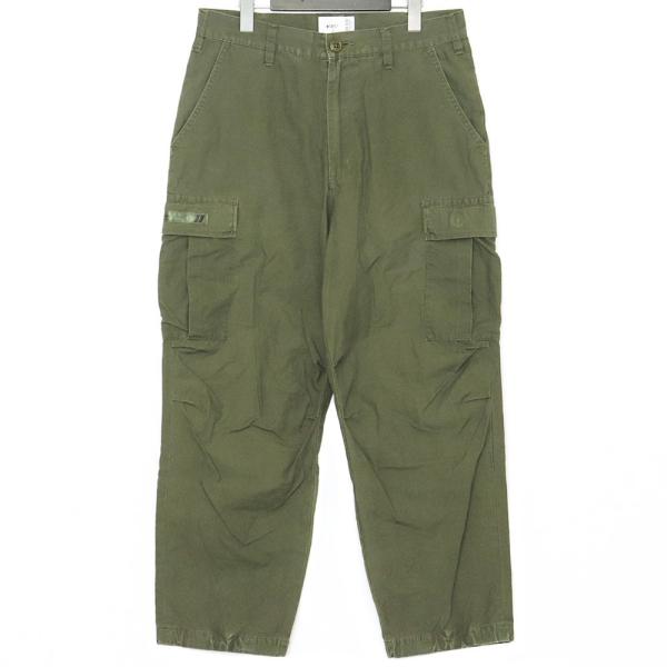 WTAPS JUNGLE STOCK TROUSER サイズ2 カーキ 221WVDT-PTM ダブ...