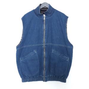 TENDERLOIN 22AW DENIM BLANKET RIVERSIBLE VEST ベスト ...