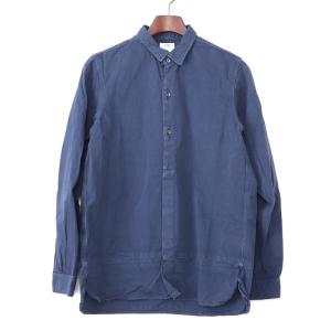 VISVIM 14SS LONG RIDER SHIRT L/S INDIGO OVER DYE サイズ1 インディゴ 0114105011020 FF407 ビズビム ロングライダー長袖シャツ ヴィズヴィム｜graiz