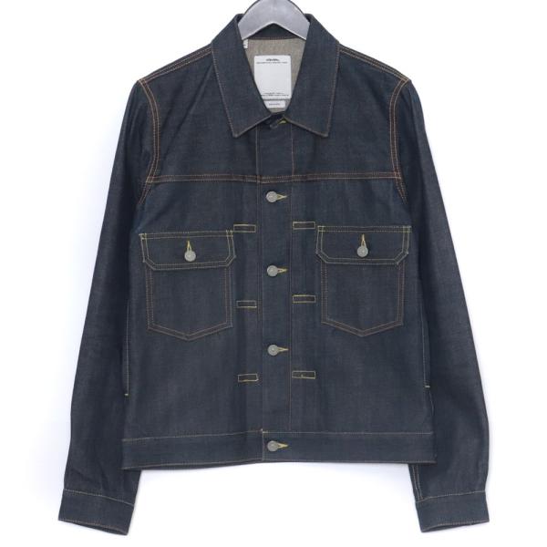 VISVIM 101 JKT UNWASHED サイズ2 インディゴ 0116305006001 ビ...