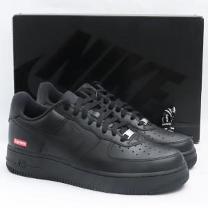 未使用 27cm NIKE × SUPREME Air Force 1 Low Black CU9225-001 ナイキ シュプリーム ナイキ エアフォース1 ロー ブラック コラボ スニーカー｜graiz