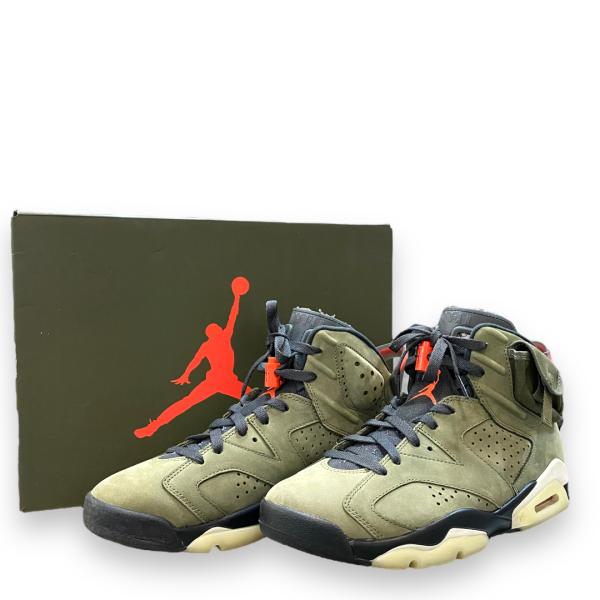 26.5cm NIKE × TRAVIS SCOTT AIR JORDAN 6 RETRO SP ス...